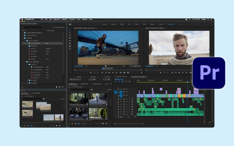 phần mềm Adobe Premiere Pro