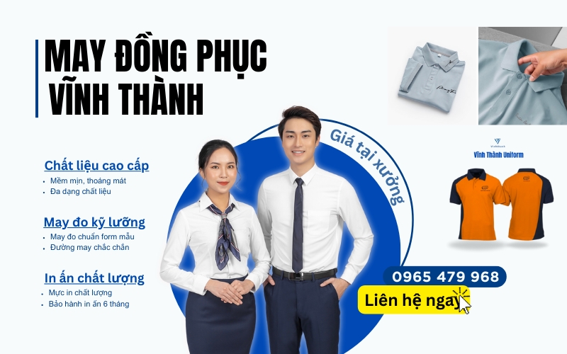 xưởng may đồng phục Vĩnh Thành