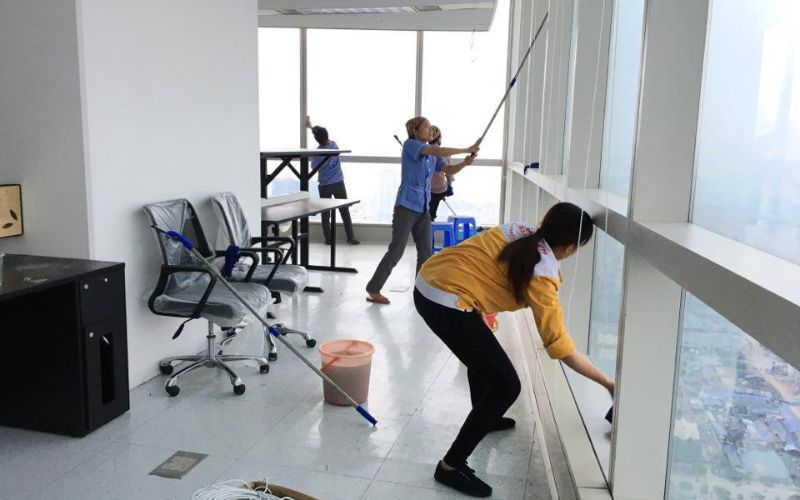 vệ sinh công nghiệp gồm những việc nào