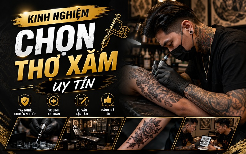 kinh nghiệm chọn thợ xăm uy tín