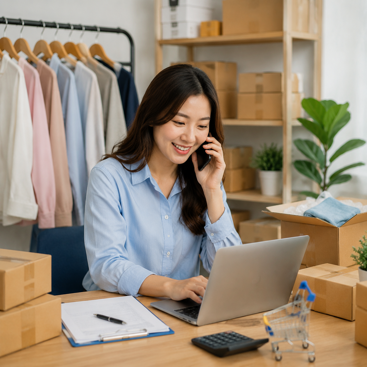 Áp lực bán hàng mùa cao điểm của shop nhỏ Áp lực bán hàng mùa cao điểm của shop nhỏ